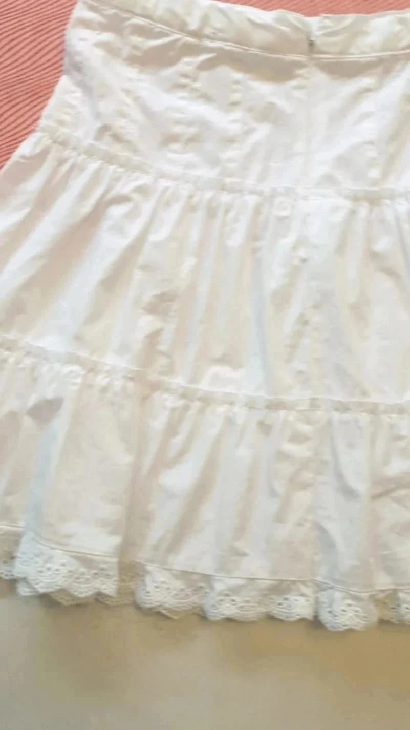 Falda larga blanca de 5 años – photo 9